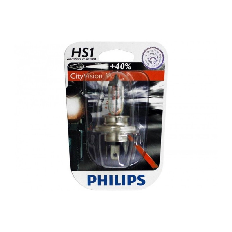 Ampoule Philips City Vision Moto HS1 12V 35/35W