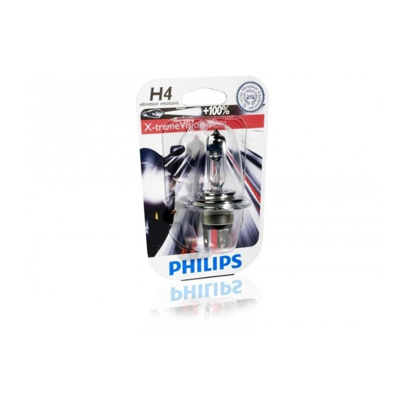Ampoule Philips H4 X-Trême Vision H4 12V 60/55W