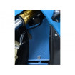 Grille protection radiateur Huile Bleu BMW S1000 RR 09-13 RG Racing