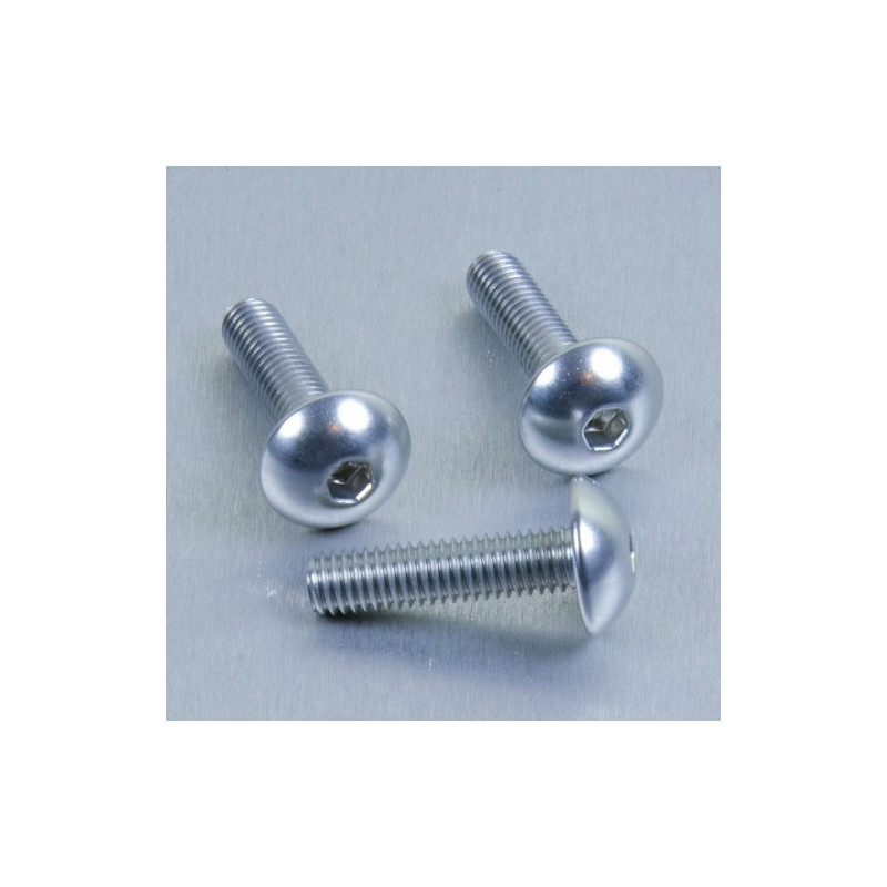 Acheter Vis à tête bombée en Aluminium M5 x 20mm (0,8mm)