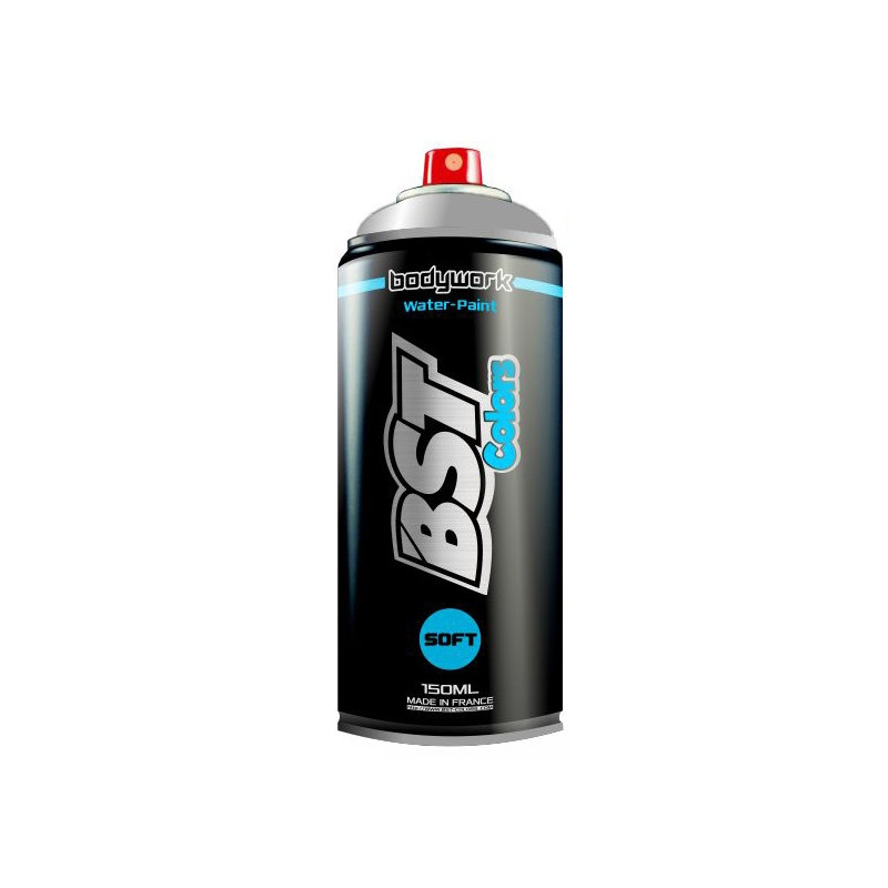 Bombe Peinture RAL 5008 Gris Bleu Satiné - 400 Ml - Pour Voiture, Métal, Bois, Plastique