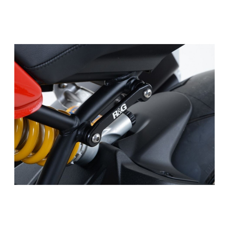 Cache Orifice Reposes-Pied arrière R et G Ducati Monster 1200R