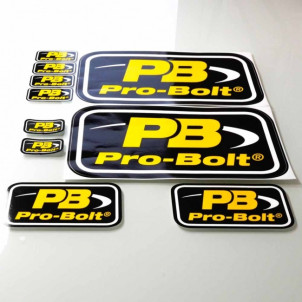 Lot de Stickers Pro-Bolt