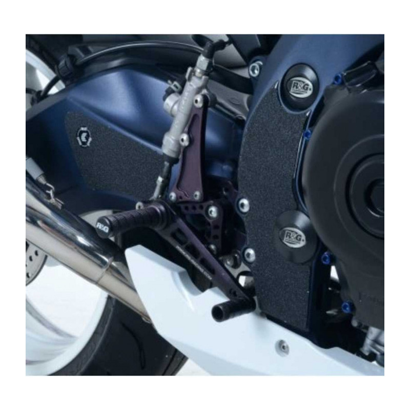 Kit Adhesif Anti Frottement RG cadre/bras oscillant noir 5 pièces Suzuki GSX-R600/750
