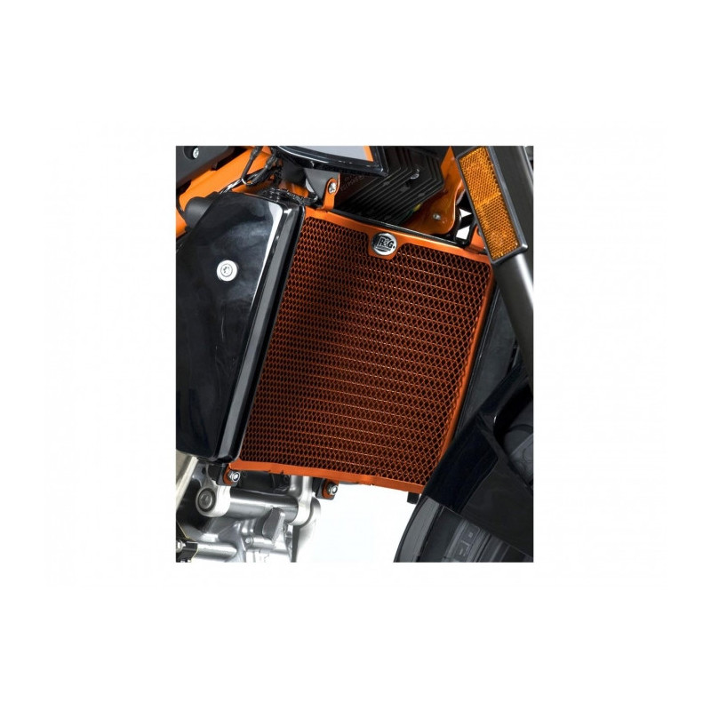 Grille protection radiateur RG racing orange  KTM 690 DUKE/R