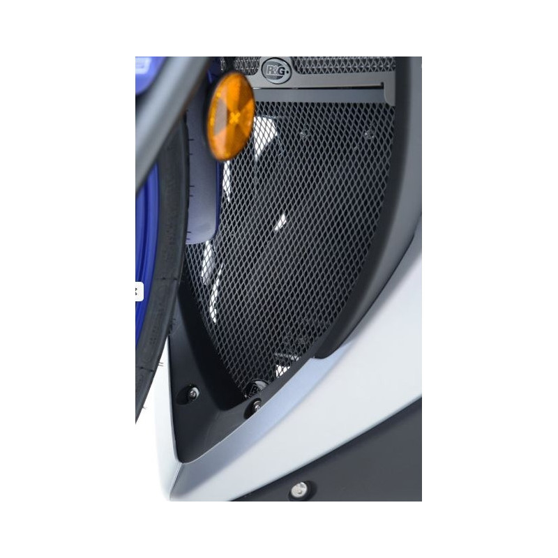 Grille protection de collecteur R et G Racing noir Yamaha YZF-R3
