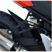 Patte fixation de silencieux RG noir Honda CBR300RR