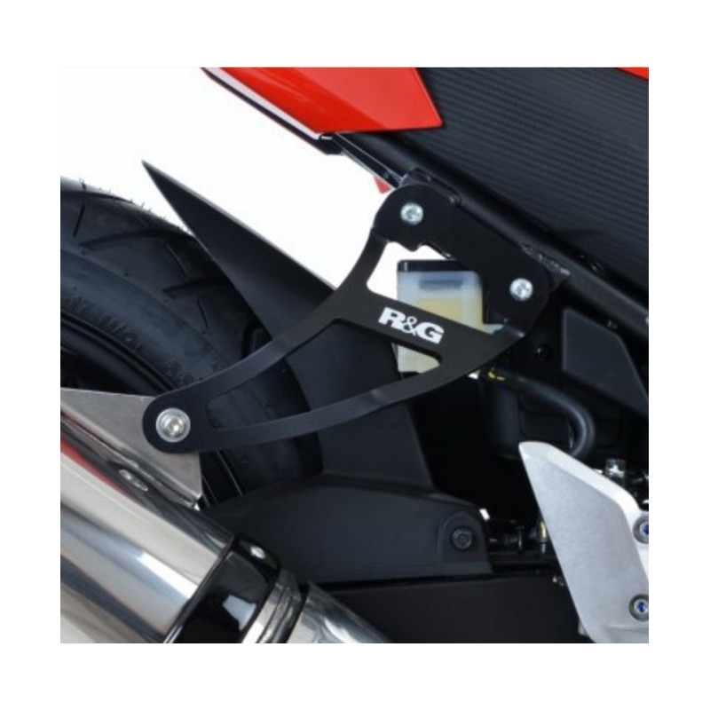 Kit suppression de reposes-pied RG arrière noir Honda CBR300RR
