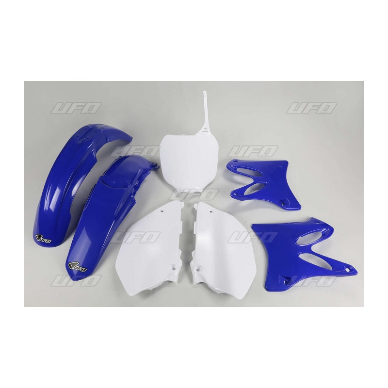 Kit plastiques UFO couleur origine bleu/blanc Yamaha YZ125/144/250