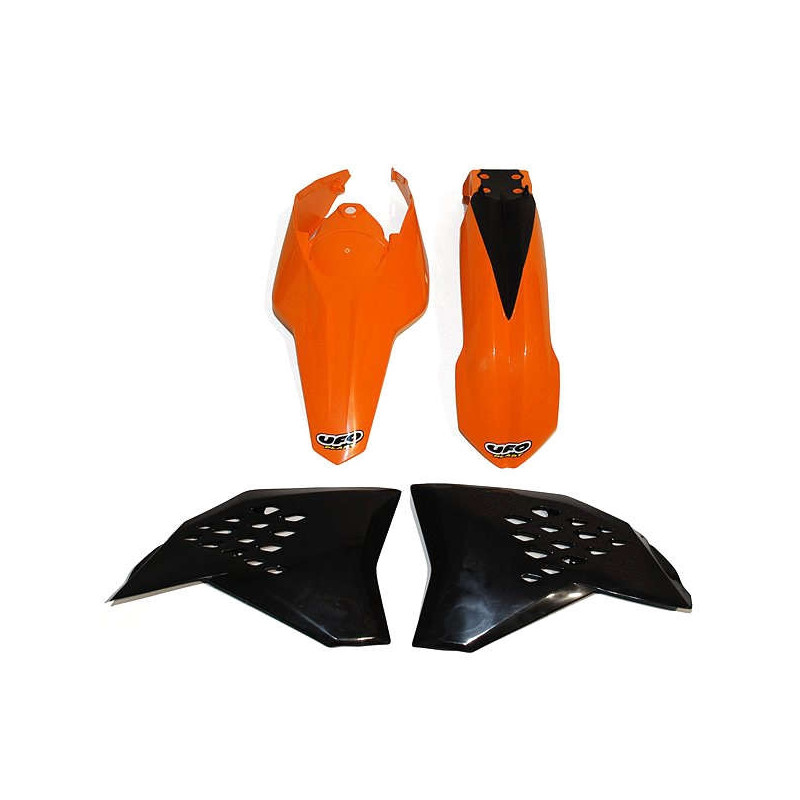 Kit plastiques UFO couleur origine orange/noir KTM