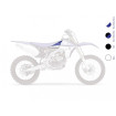 Connection De Radiateur Bicolore Bleu / Blanc Pour Yamaha Yzf 450 10-11