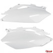 Plaques N  Laterales Crf450 09 Blanc