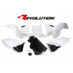 Kit plastiques RACETECH Revolution + réservoir blanc/noir Yamaha YZ125/250