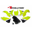 Kit plastiques RACETECH Revolution + réservoir jaune fluo/noir Yamaha YZ125/250