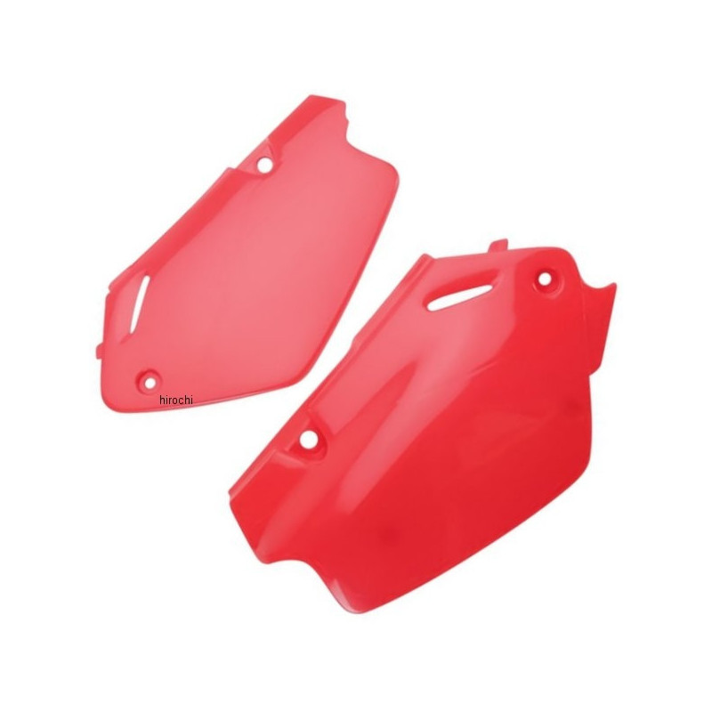 Plaques N  Laterales Honda Cr 80 96-02 Rouge Cr '00-09
