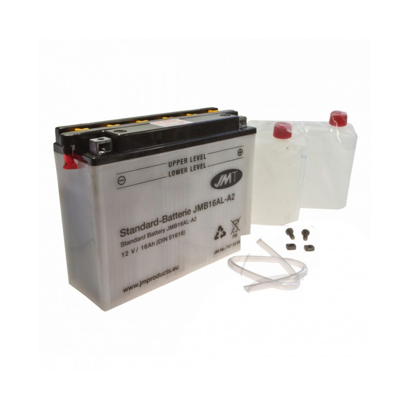 Batterie YB16AL-A2 JMT Conventionnelle Avec Pack Acide