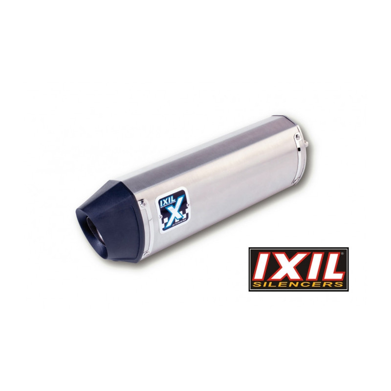 Echappement Ixil Hexoval Xtrem Evolution Inox Noir XL 125 V Varadero, 04-12