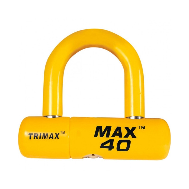 Bloque Disque Antivol U Trimax Jaune Max 40