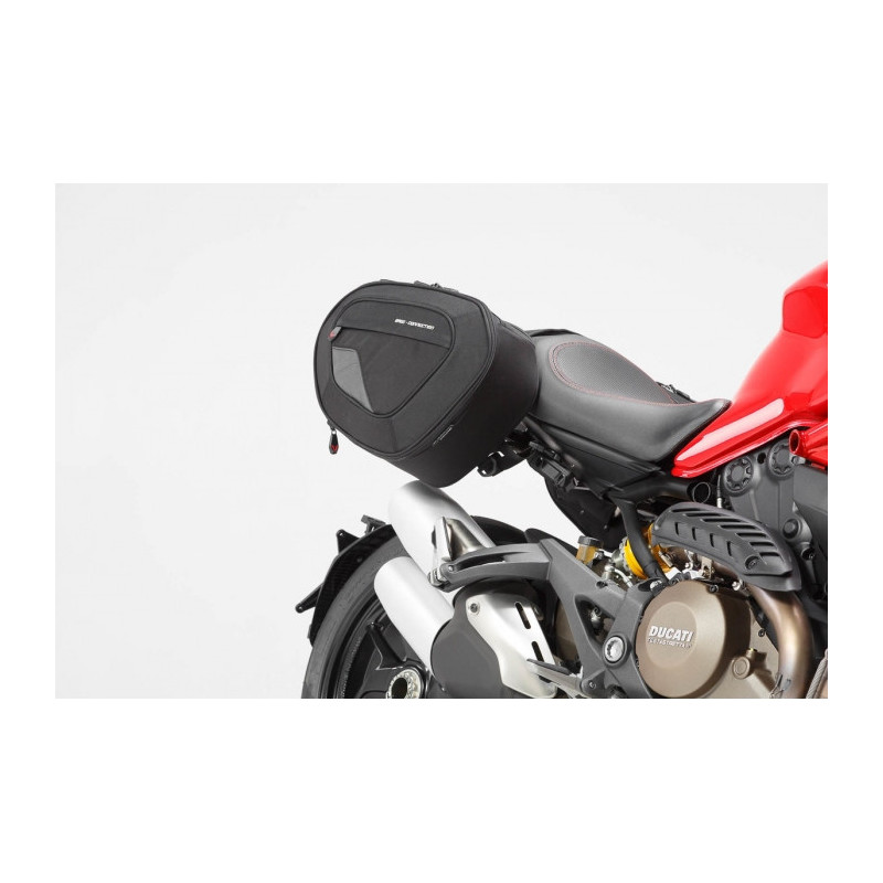 Kit Sacoches Cavalières BLAZE version Haute pour Ducati Monster 821, 1200 / S