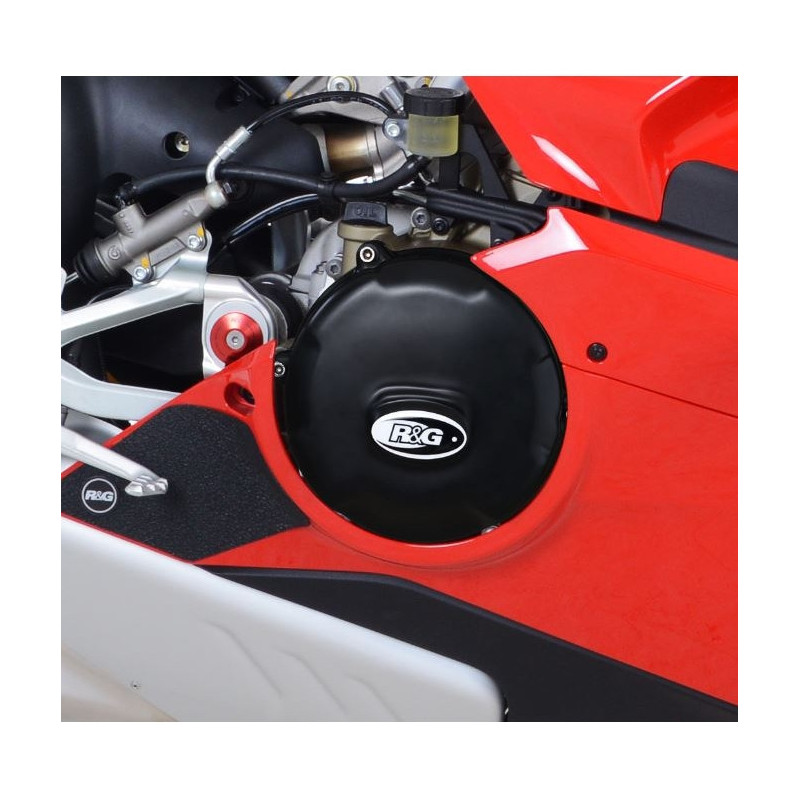 Cache Carter d'embrayage R et G RACING noir Ducati Panigale V4/V4S