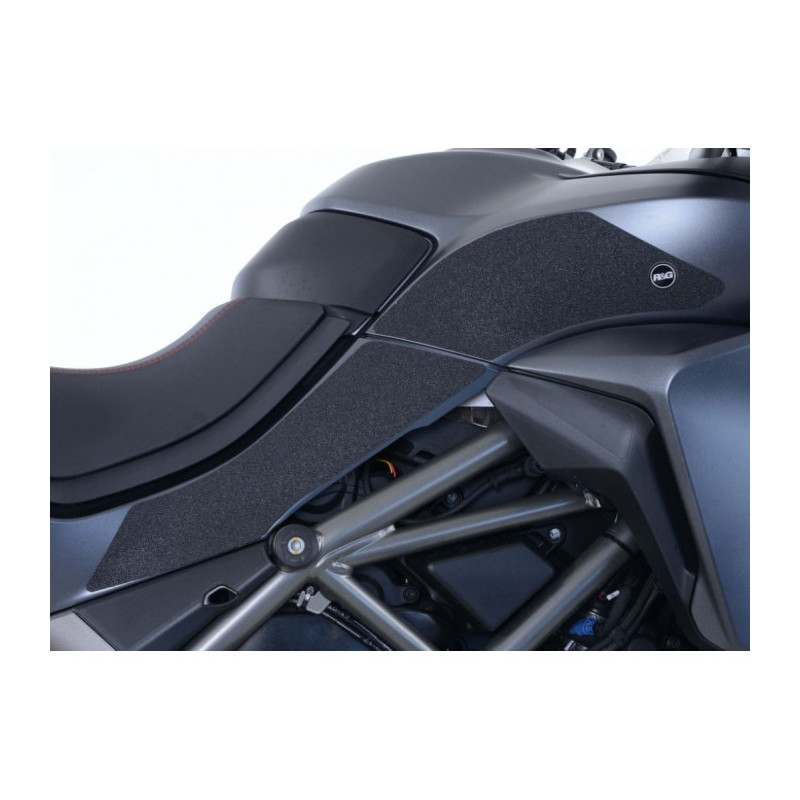 Grip reservoir Moto RG Racing 4 pièces noir Ducati Multistrada 1260
