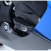 Protege Carter Slider moto droit RG Racing noir Suzuki GSX-R1000