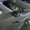 Tampon Protection Aero RG Racing noir Triumph Daytona 675/R