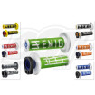 Revêtements Poignée Moto Enduro ODI Emig V2 Lock-On Bicolores