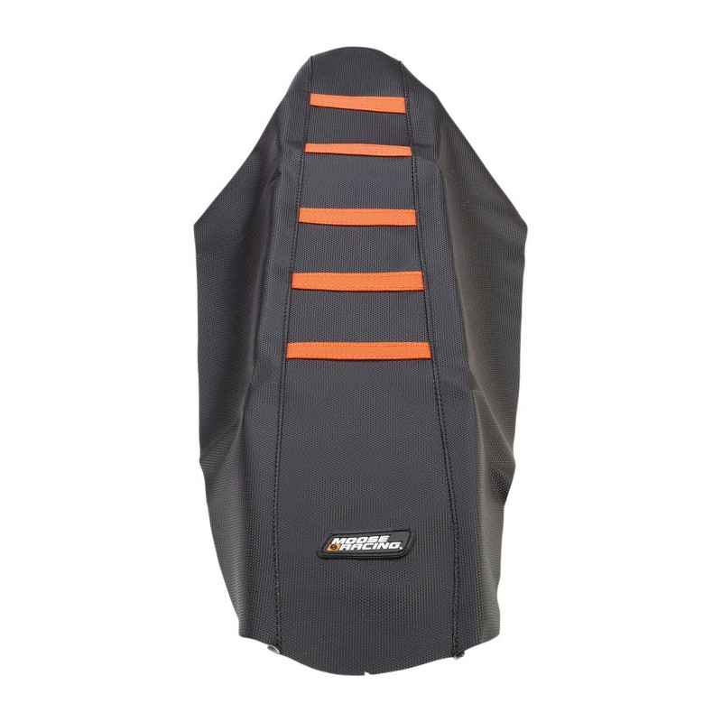Housse de Selle Moto Adherente Noir et Orange pour KTM EXC-R/SX/XC
