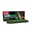 Chaine RK 525 XSO 116 Maillons Vert Maillon à Riveter