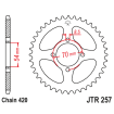 Couronne Moto Acier JT 36 Dents PAS 420 - JTR257.36
