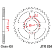 Couronne Moto Acier JT 38 Dents PAS 420 - JTR834.38