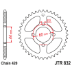 Couronne Moto Acier JT 37 Dents PAS 420 - JTR832.37