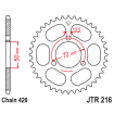 Couronne Moto Acier JT 40 Dents PAS 420 - JTR216.40