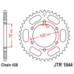 Couronne Moto Acier JT 42 Dents PAS 428 - JTR1844.42