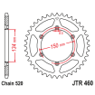 Couronne Moto Acier JT 39 Dents PAS 520 - JTR460.39