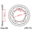 Couronne Moto Acier JT 41 Dents PAS 525 - JTR713.41