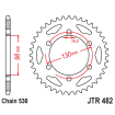 Couronne Moto Acier JT 47 Dents PAS 530 - JTR482.47