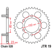 Couronne Moto Acier JT 38 Dents PAS 520 - JTR19.38