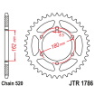 Couronne Moto Acier JT 52 Dents PAS 520 - JTR1786.52