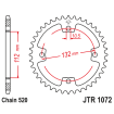 Couronne Moto Acier JT 38 Dents PAS 520 - JTR1072.38