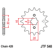 Pignon Moto Acier 13 Dents PAS 428 JT Sprockets - JTF548.13