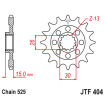 Pignon Moto Acier 14 Dents PAS 525 JT Sprockets - JTF404.14