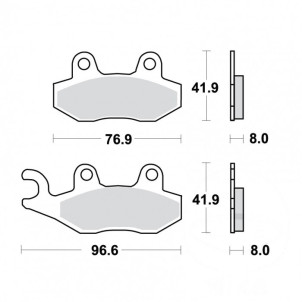 Plaquettes de frein TRW...