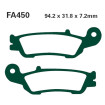 Plaquettes de frein EBC Carbone Offroad - FA450TT