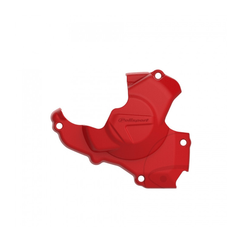 Protection Carter Allumage Offroad Polisport Rouge R-CR4 Honda CRF 450 R 11-16