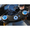 Protection té de fourche Aspect Carbone pour Yamaha YZF-R1 1000  04-06