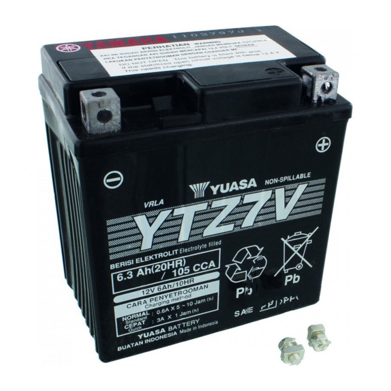 Batterie Moto YTZ7V humide