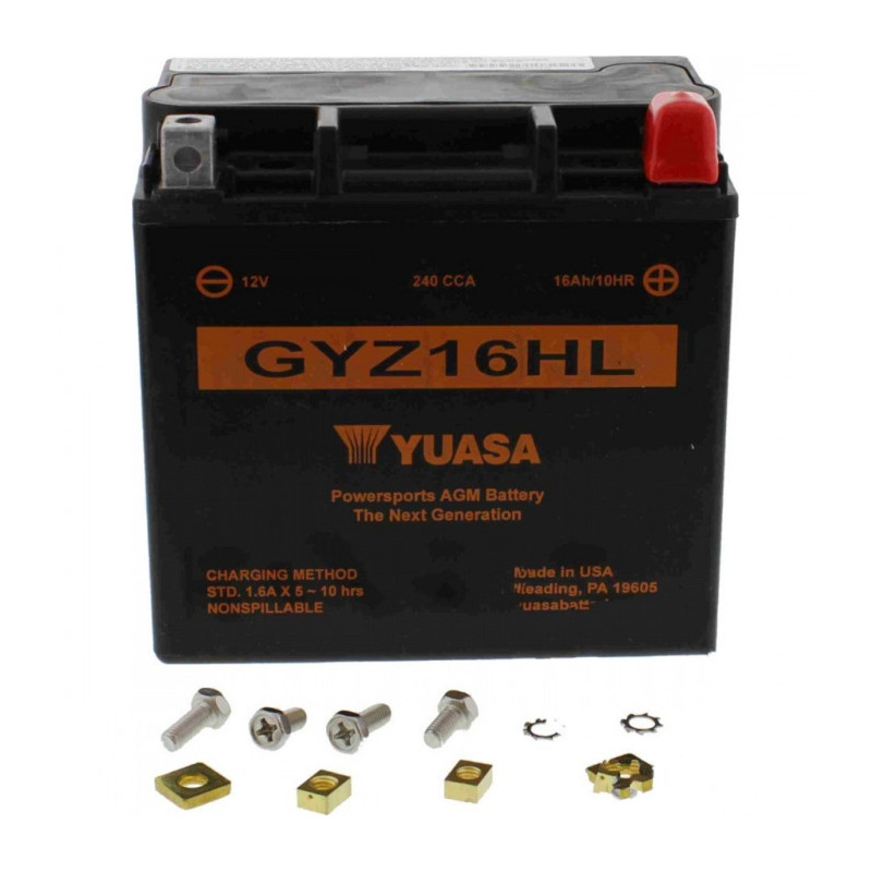 Batterie moto GYZ16HL humide Yuasa