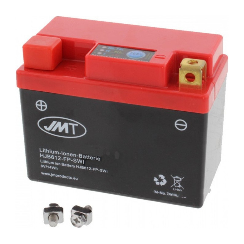Batterie moto Lithium HJB612-FP 6V JMT